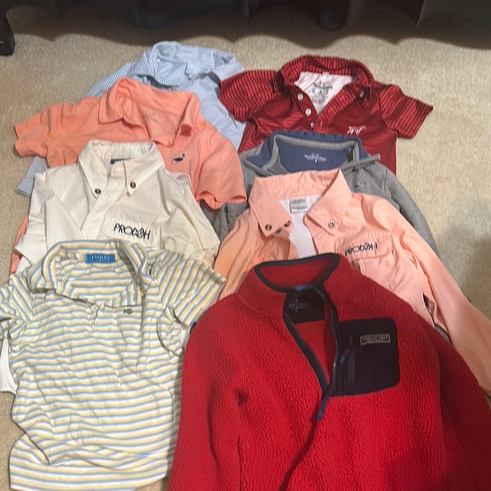 Youth boy size 6. Vineyard Vines, J. bailey, Prodoh, Properly Tied, etc